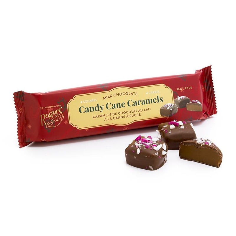 Rogers Candy Cane Caramels Sleeve