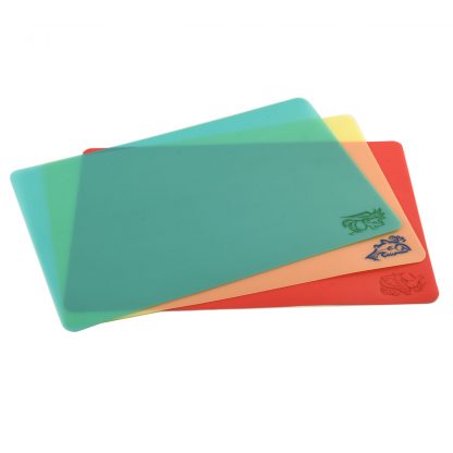 Flexible Cutting Mats W/Coloured Icons S/3