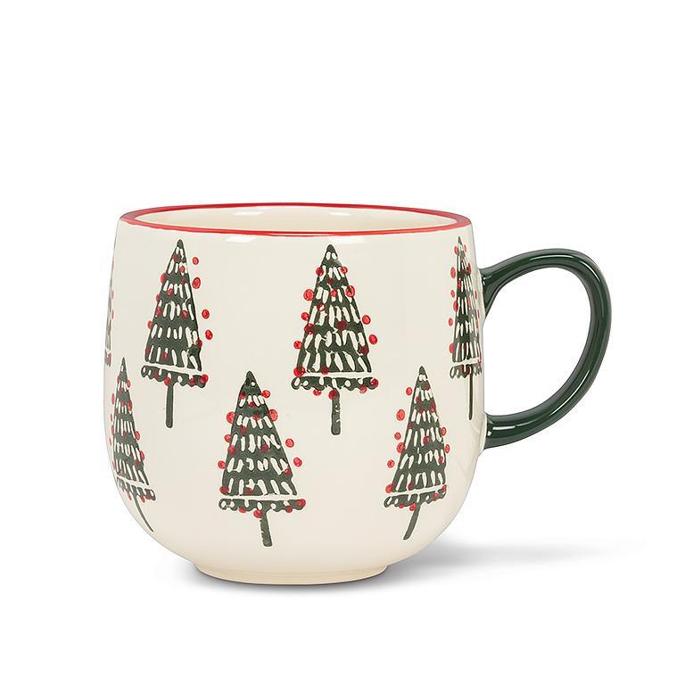 Abbott Christmas Stoneware Mugs