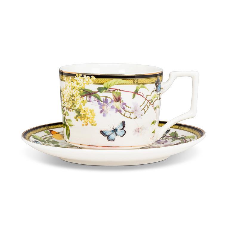 Abbott Exclusive Butterfly Garden Cup & Saucer