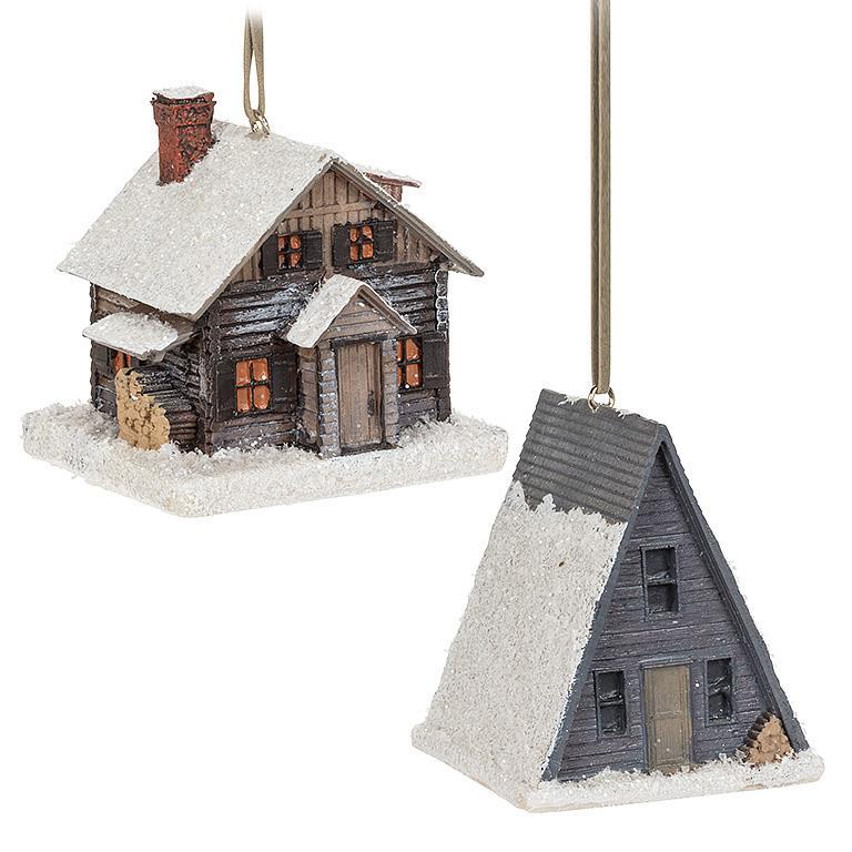 Abbott Winter Cabin Ornament