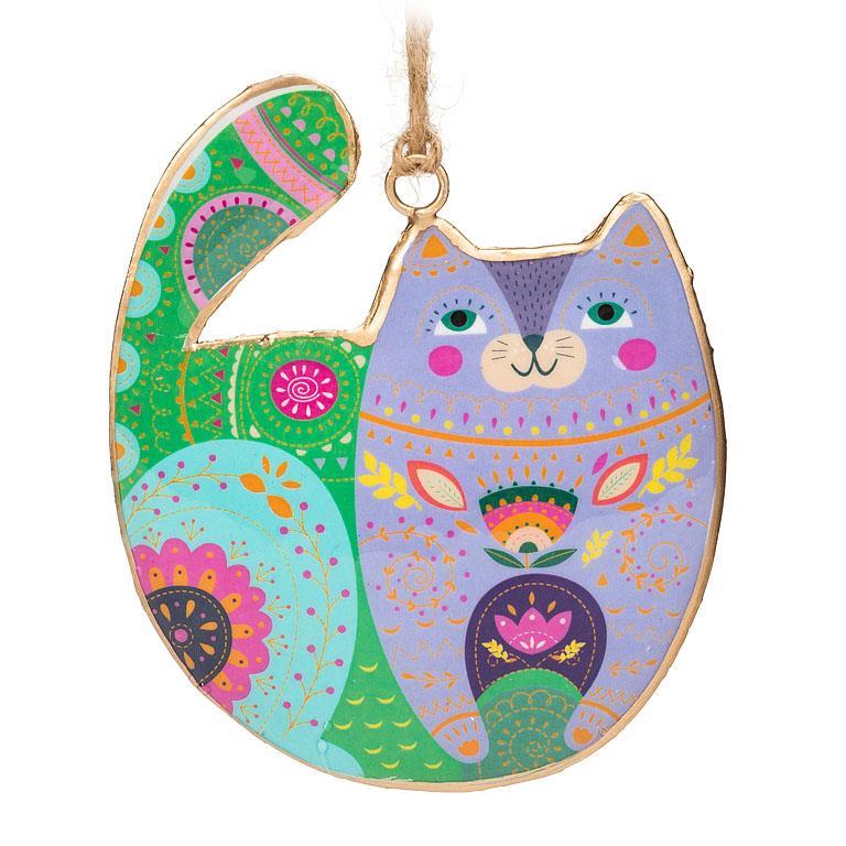 Abbott Groovy Cat Ornament