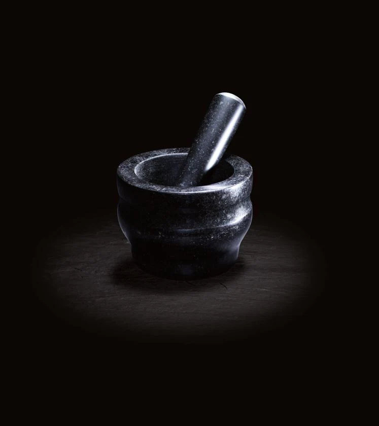 Cole & Mason Black Granite Motor & Pestle 5.5&