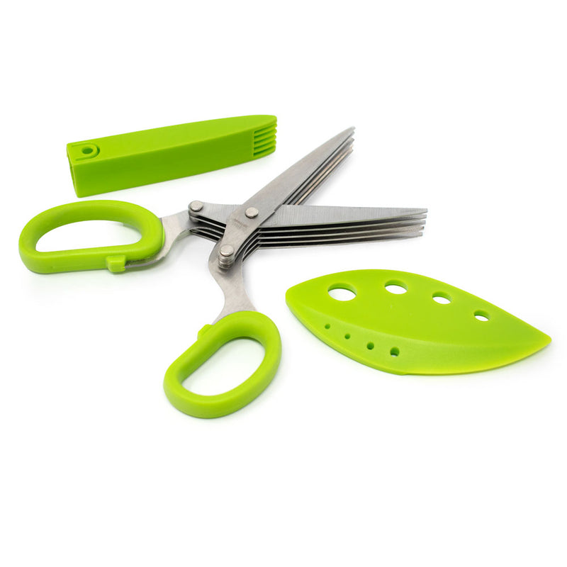 Triple Blade Herb Scissors