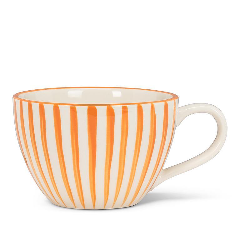 Abbott Designed  Striped Latte Mug