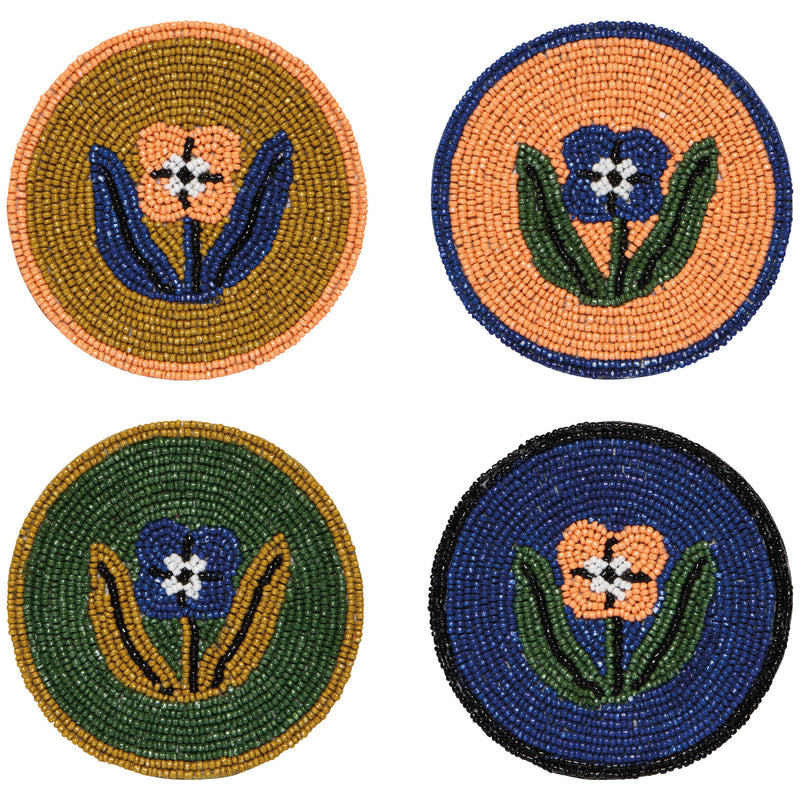 Danica Studio Beaded Coaster Set/4 - Teppi