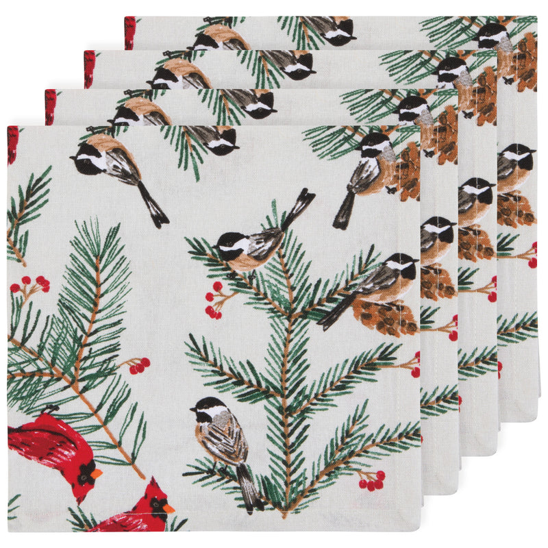 Now Designs Holiday Printed Napkins Set/4