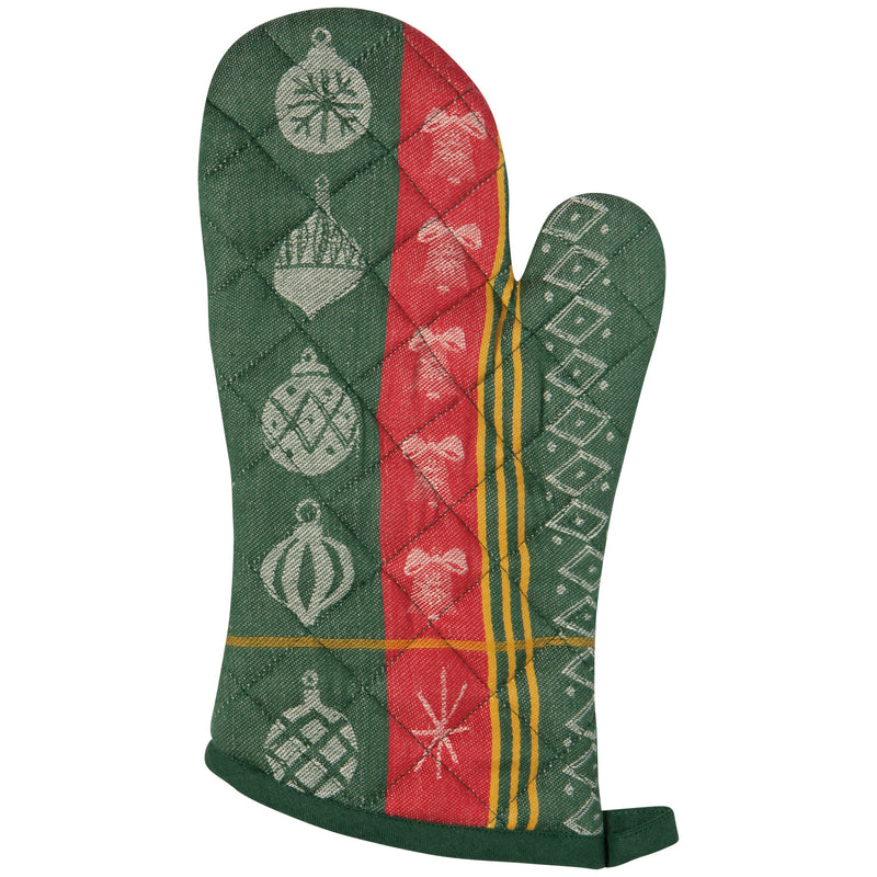 Now Designs Jacquard Oven Mits Set/2