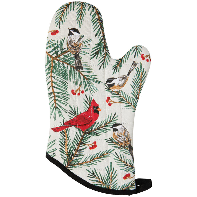 Now Designs Holiday Print Chef Oven Mitts Set/2