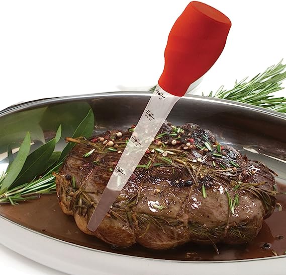 Norpro Silicone Stand Up Baster With Cleaning Brush