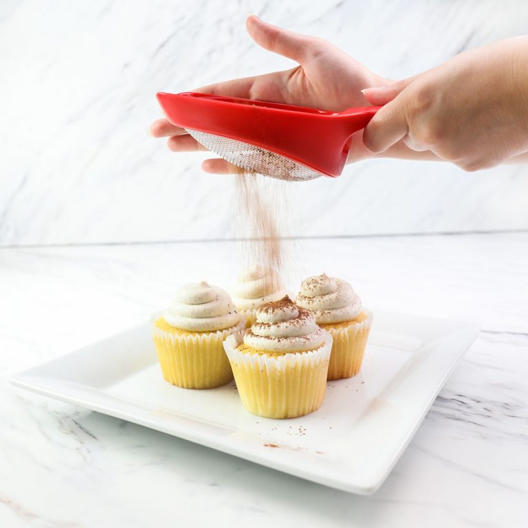 Tovolo 1Cup Scoop& Sift Flour Sifter-Candy Apple