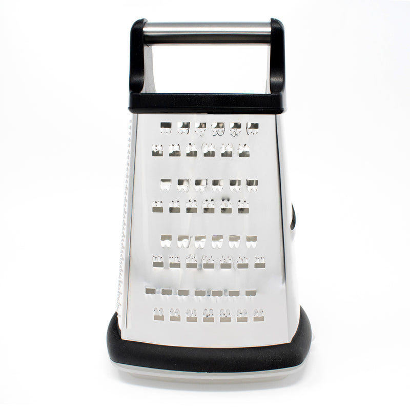 NorPro S/S Grater w/ Lidded Catcher