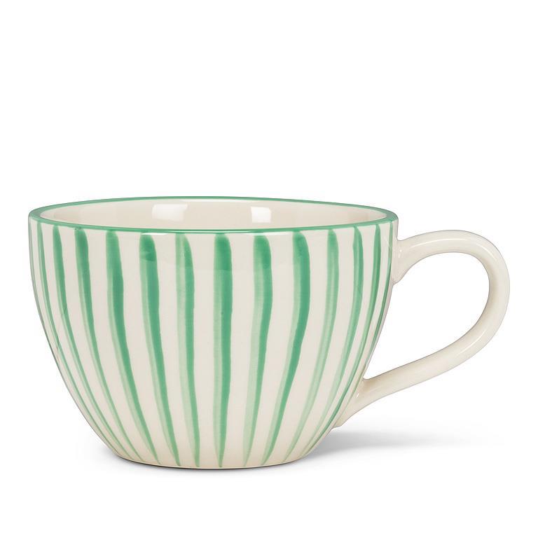 Abbott Designed  Striped Latte Mug