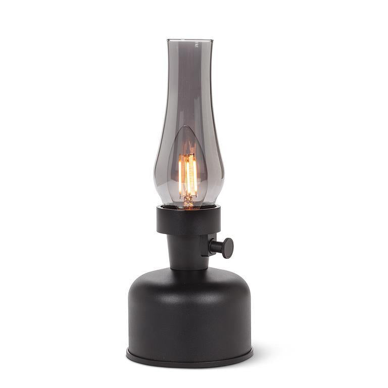 Abbott Lantern LED Lamp with Lustre-Black