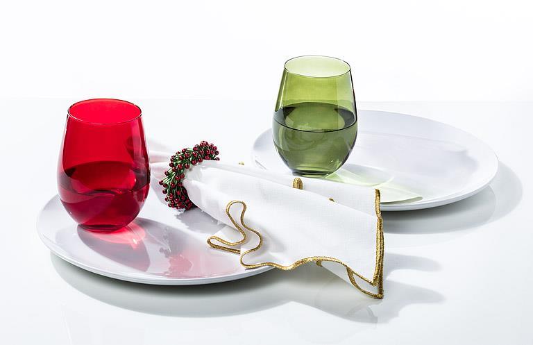 Abbott Stemless Wine Glass