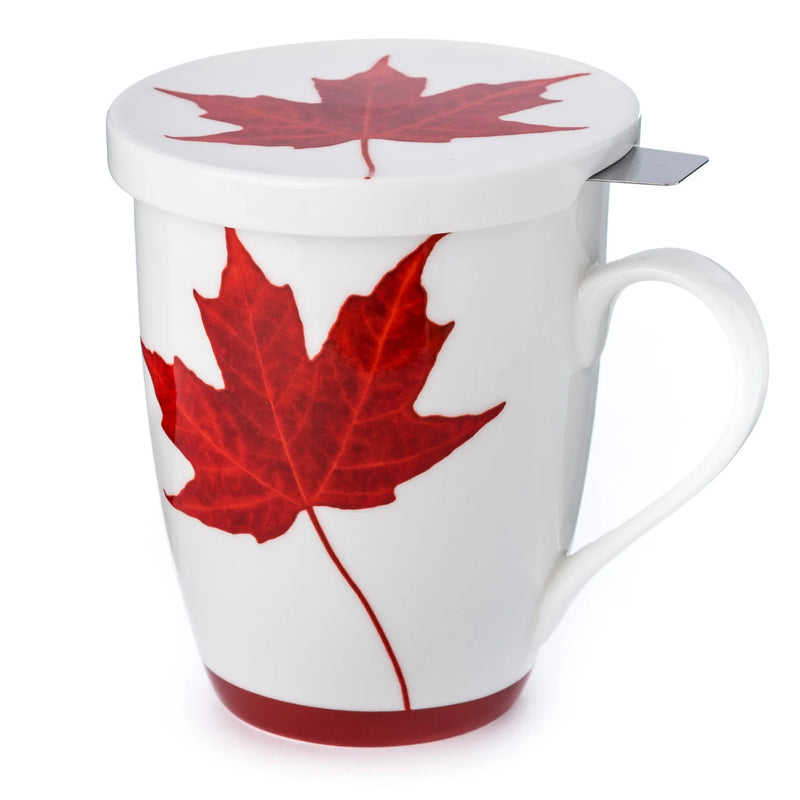 Mcintosh Memories of Canada Tea Mug W/Lid