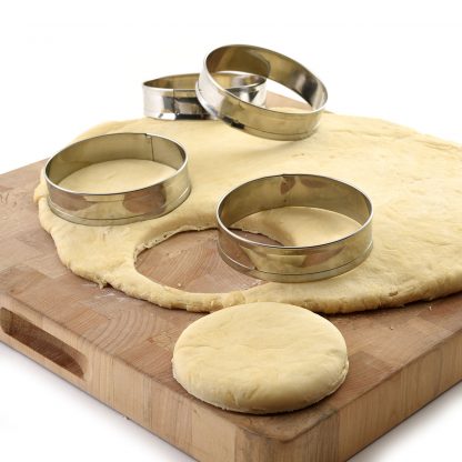 Norpro S/S English Muffin Rings, 4pc