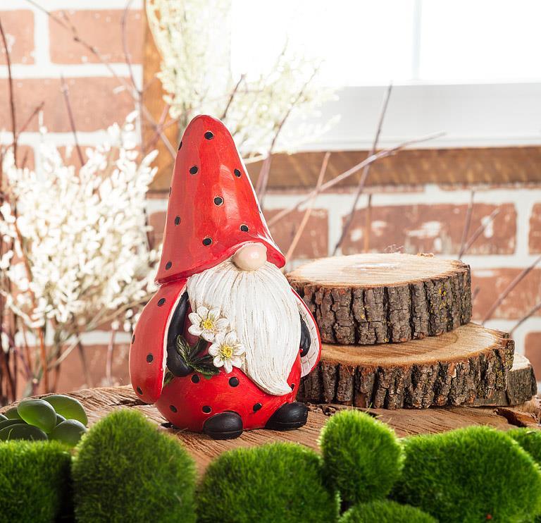 Abbott Small Ladybug Gnome