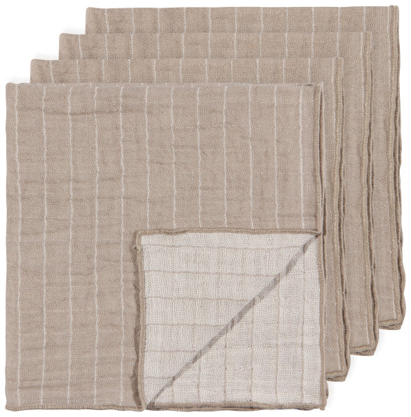 Heirloom Double Weave Cloth Napkins Set/4