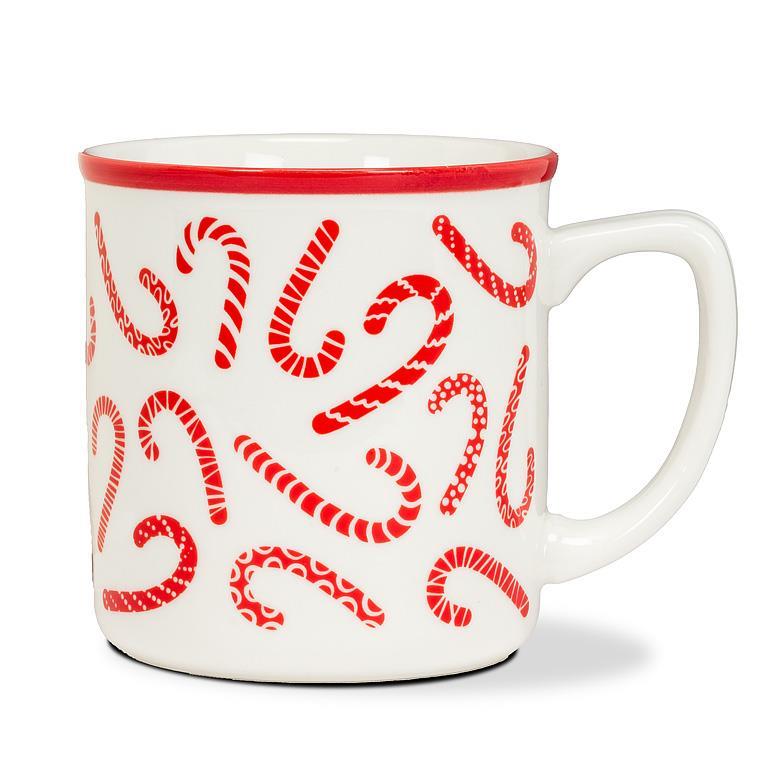 Abbott Christmas Stoneware Mugs