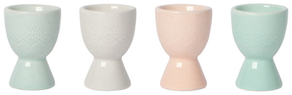 Now Designs Stoneware Egg Cups Set/4
