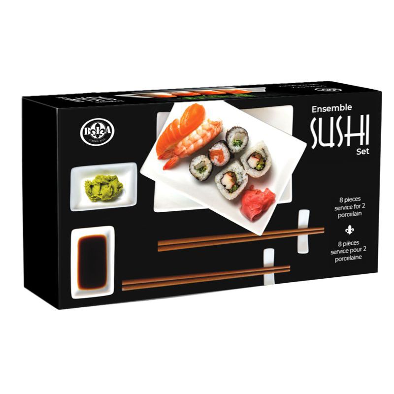 BIA 8pc Sushi Set by Danesco