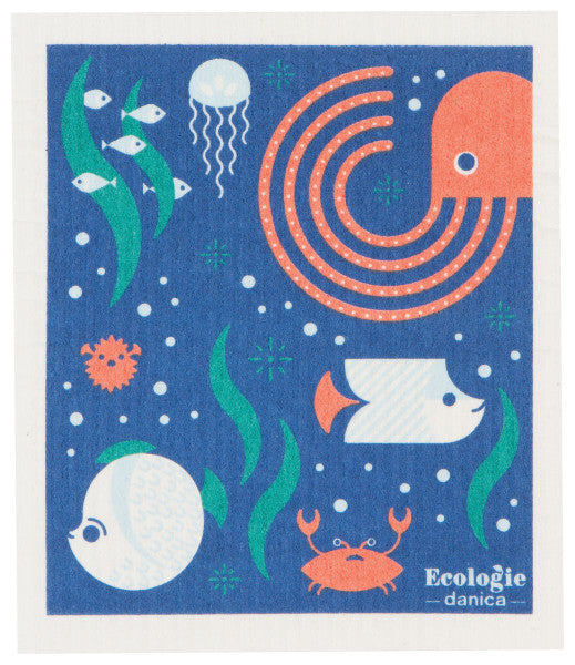 Ecologie Swedish Dishcloths - By The Sea